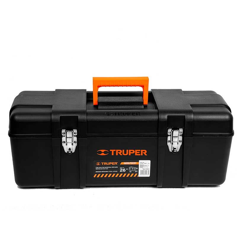 Truper 26" plastic tool box