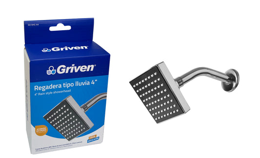 Griven 4" Rain style Showerhead