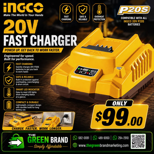 INGCO 20V BATTERY