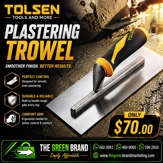 TOLSEN PLASTERING TROWEL WITH OUT TEETH