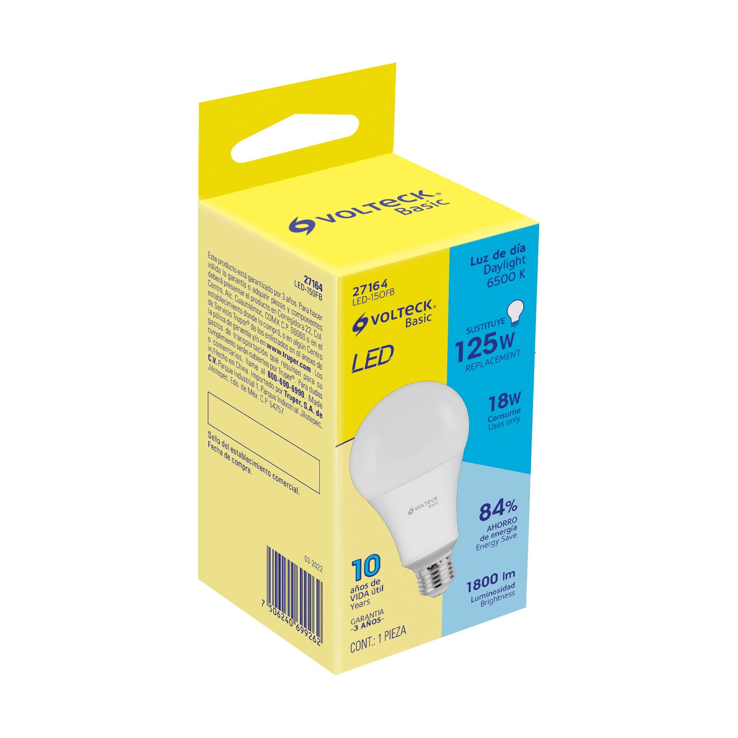 volteck 18w bulb