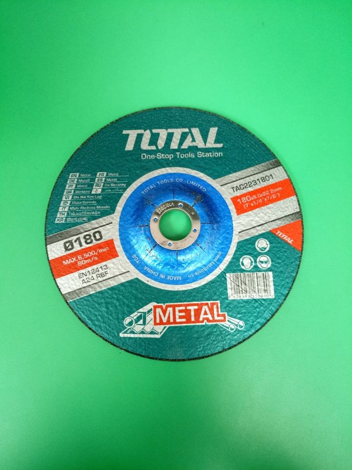 Total 7 ” grinding disc