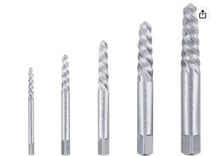 Truper 5 Piece screw extractor