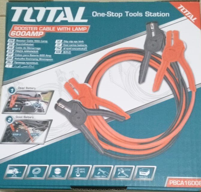 Total jumper  cable with LED  light