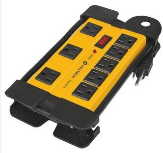 Truper 8 outlet surge protector