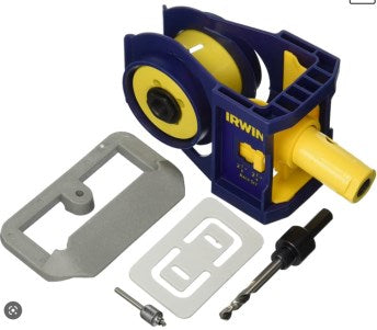 Irwin bi metal door lock installation kit