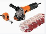 Truper 700W 4 1/2  inch angle grinder