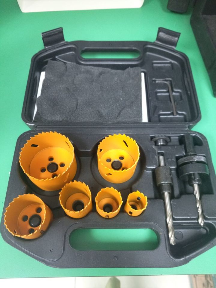 Tolsen 9 Pc bi metal holesaw set