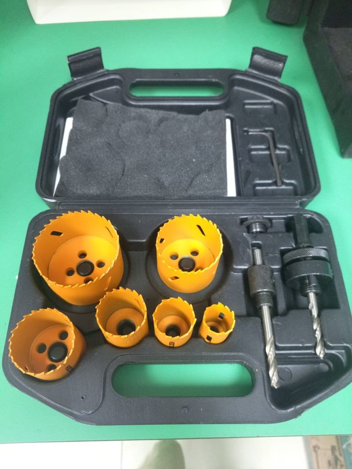 Tolsen 9 Pc bi metal holesaw set