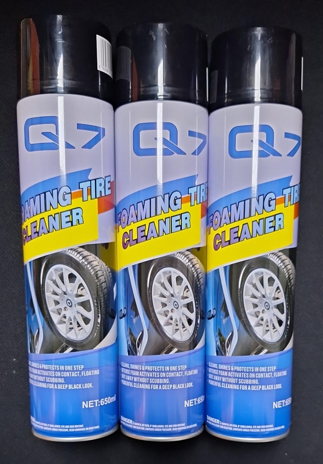 Q7 Foaming tire cleaner