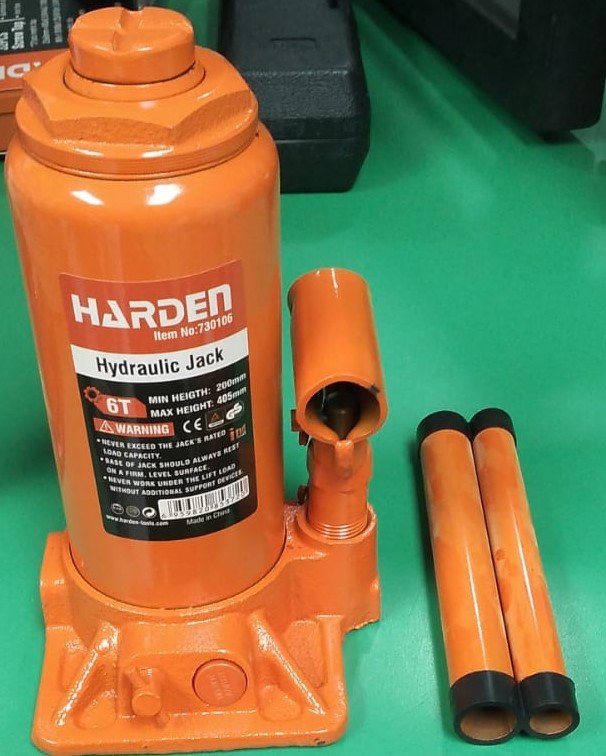 Harden bottle jack