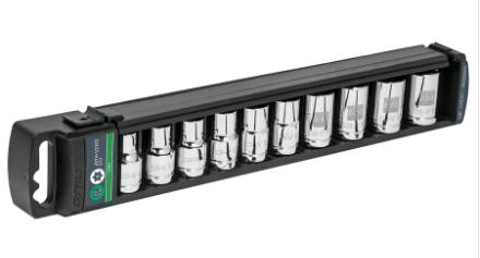 Truper 10 piece 1/2 inch E socket set