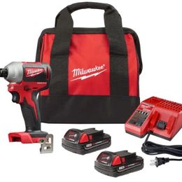 Milwaukee M18 1/4" Hex Impact Driver Kit 2850-22