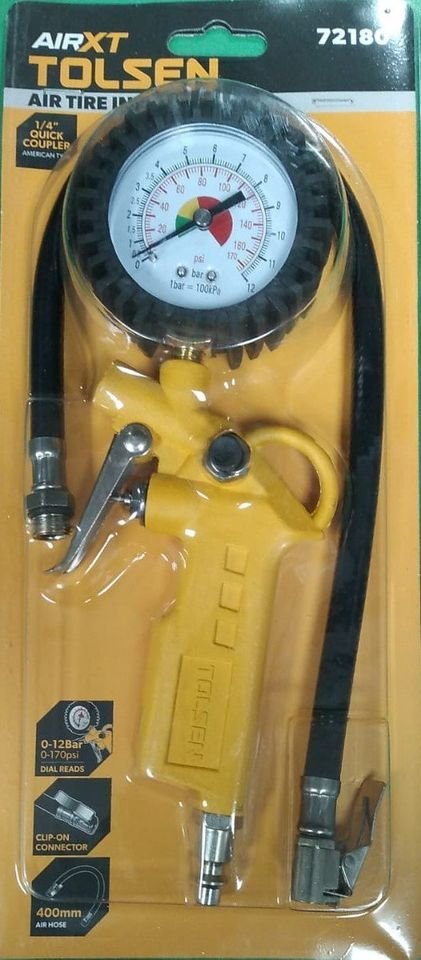 Tolsen air tire inflator