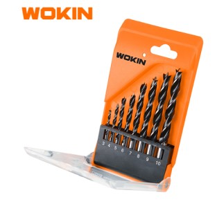 Wokin 8 pc wood drill bit set