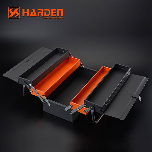 Harden foldable toolbox 12” x 9” x 9”