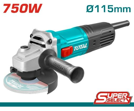 Total 4 1/2 inch 750W angle grinder