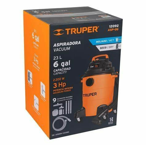 Truper vacuum wet/dry