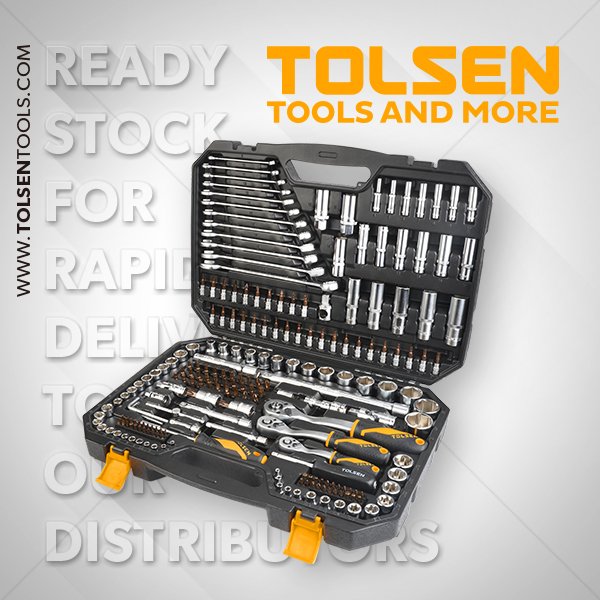 Tolsen 216P Socket and Tool set