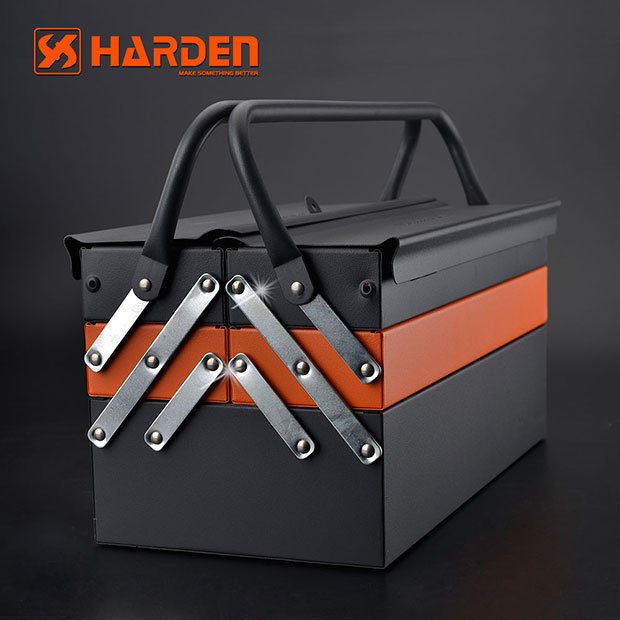 Harden foldable toolbox 12” x 9” x 9”