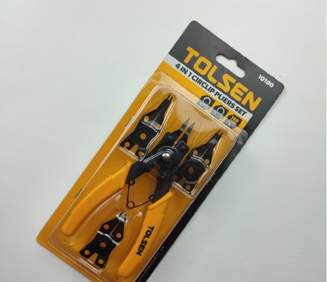 Tolsen 4 IN 1 CIRCLIP PLIERS SET