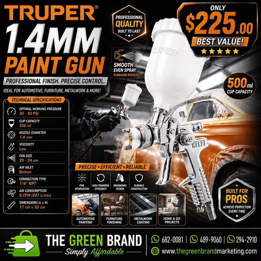Truper 1.4mm paint gun