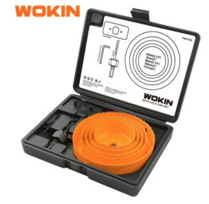 Wokin 8pc hole saw set wood