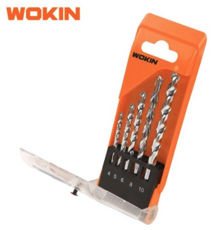 Wokin 5 Piece masonry bit set