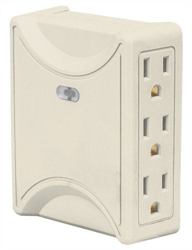 Volteck Grounded Adapter 6-Outlet