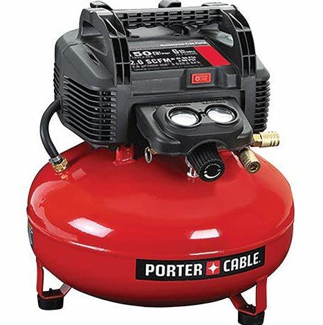 Porter Cable 6-Gallon Oil-Free Pancake Compressor