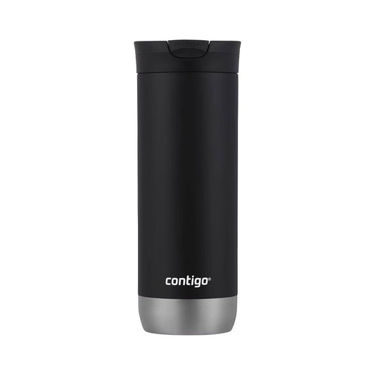 Contigo SnapSeal Insulated Stainless Steel Travel Mug, 16 oz., Licorice