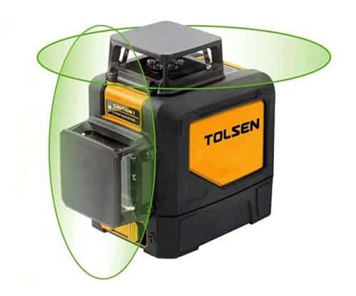 Tolsen Green Beam Self leveling 2 plane laser (360 deg)