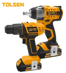 Tolsen20V Drill and Impact Wrench combo