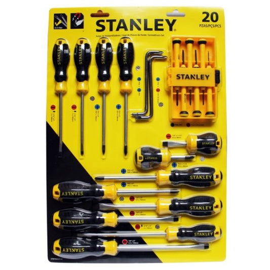 Stanley 20pcs screwdriver set