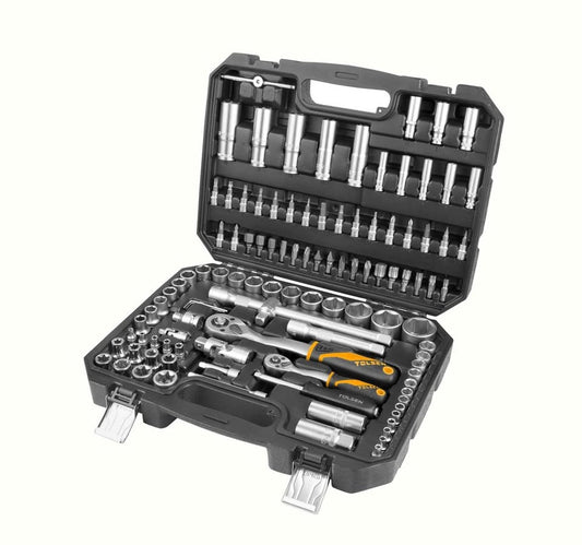 Tolsen Tool Kit 1/4" / 1/2" 108 Pieces