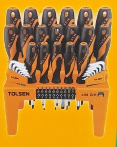 Tolsen 44 Piece screw driver set