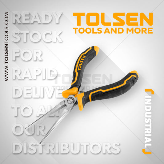 TOLSEN 5.5 INCH MINI NEEDLE NOSE PLIERS (INDUSTRIAL)