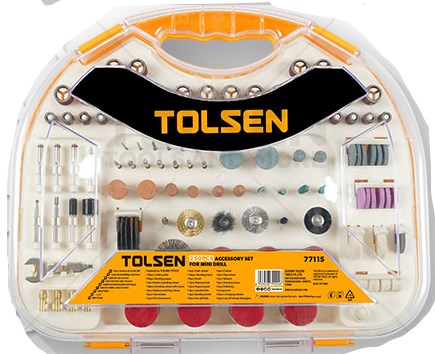 Tolsen 250pc mini grinder bit set