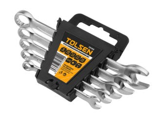 Tolsen 5Pc spanner set 8—19mm