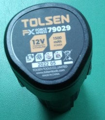 Tolsen 12V battery