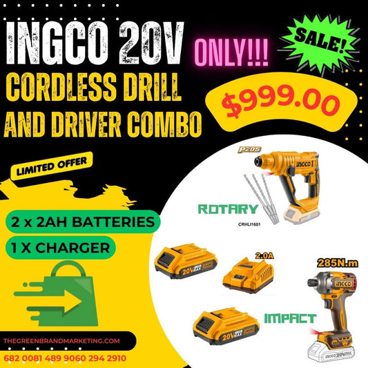 Ingco Rotary Drill and Driver Combo