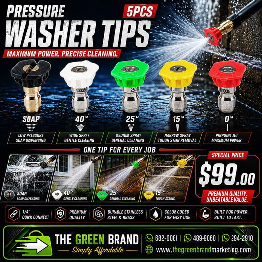 Pressure Washer Tips 5Pcs