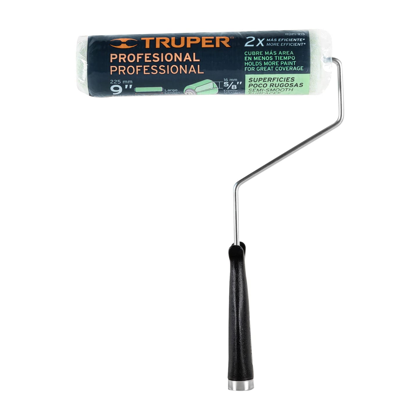 Truper 9" Paint Roller (Semi-Smooth Surfaces)