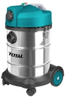 Total 1400W  30Litre wet / dry  vacuum