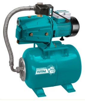 Total 1HP Jet electric water pump  with air tank