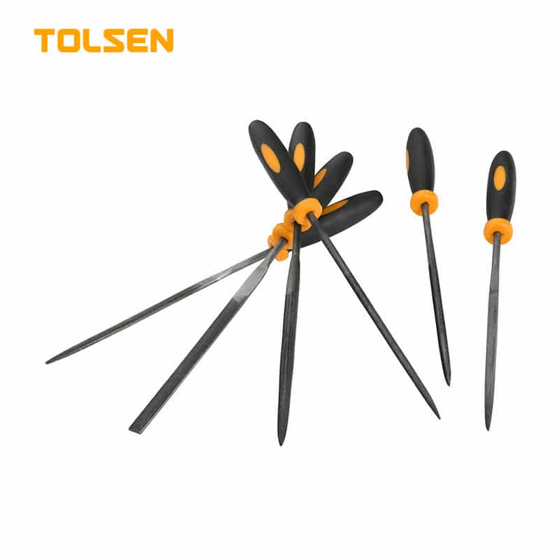 TOLSEN 6PCS NEEDLE FILES SET