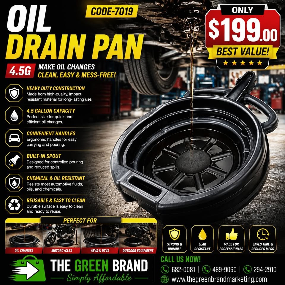 Oil drain Pan 4.5G 7019