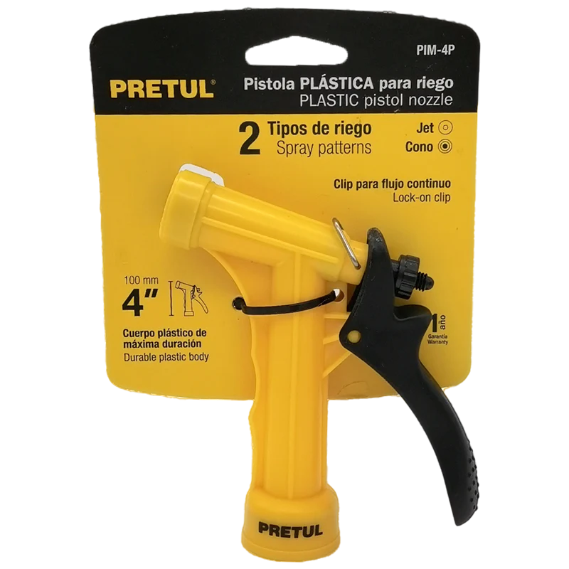 Pretul Plastic pistol nozzle