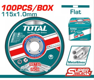 Total 4 1/2”  cutting  discs x 100