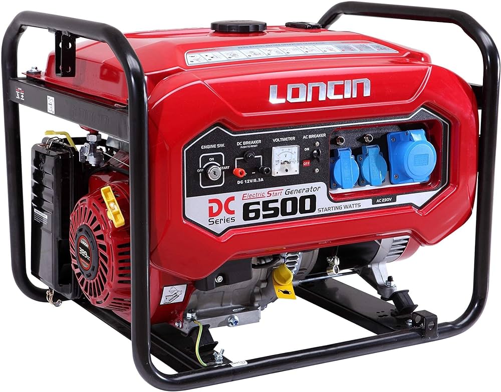 loncin 6500w generator